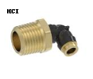 23-14396-002 - Freightliner - Pipe Fitting - Elbow, 90 deg, Push-to-Connect, 0.25 Male PT to 0.25 NT (1/4 x 1/4)