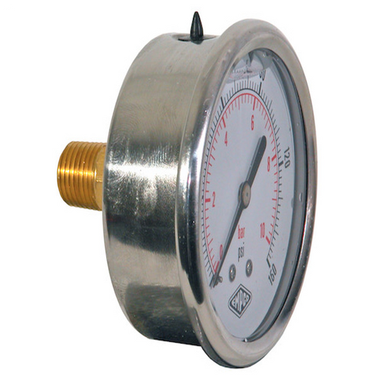 HPGCB160 – Silicone Filled Pressure Gauge